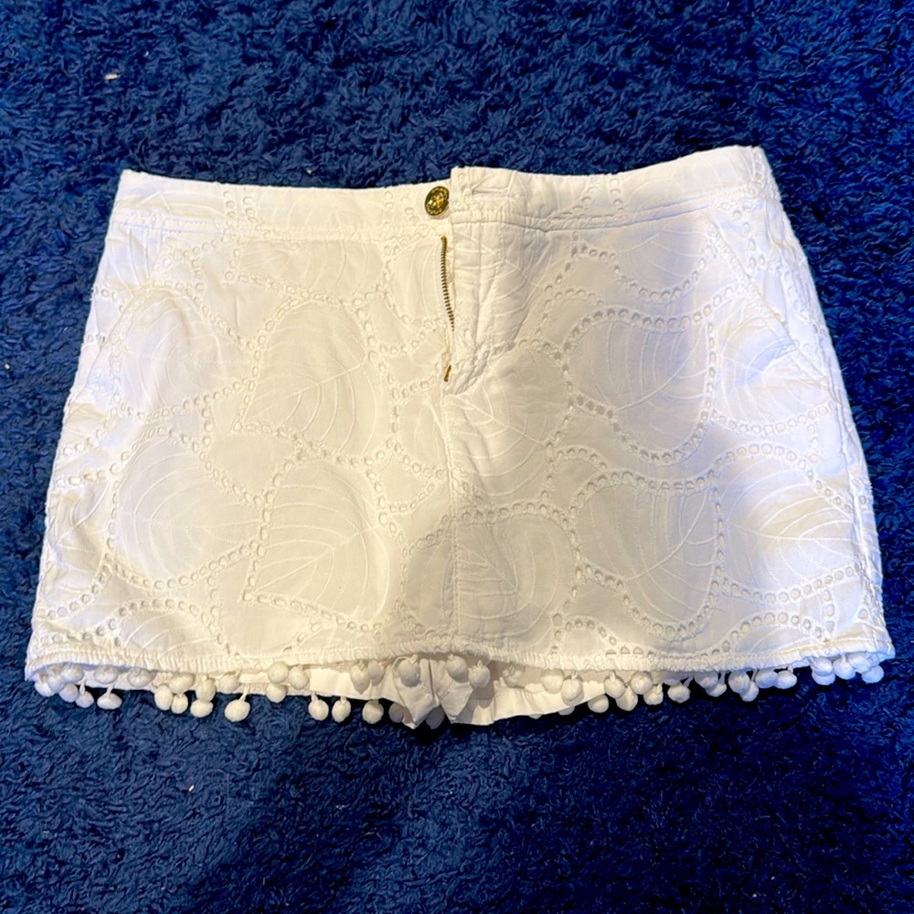 Lily Pulitzer white Skort Size 6